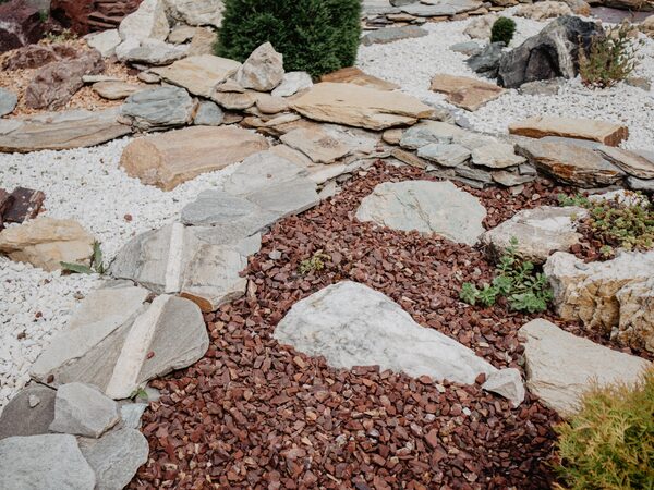 Decorative rock installation in Cutler Bay, FL